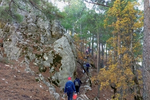 KOVADA AKBELEN ZİRVE BAYRAK DİKİM ETKİNLİĞİ