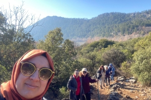 KOVADA AKBELEN ZİRVE BAYRAK DİKİM ETKİNLİĞİ