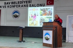 SAV BELEDİYE BAŞKANLIĞI İLE AFETLERE HAZIRLIK KONFERANSI YAPILDI