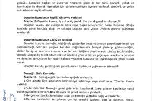 AFADER DERNEK TÜZÜĞÜ