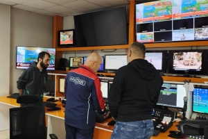 BAŞKAN BİLİR ELAZIĞ KANAL FIRAT TV'E ZİYARETTE BULUNDU