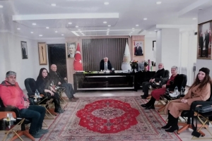 AFADER BAŞKAN BAŞDEĞİRMEN'İ MAKAMINDA ZİYARET ETTİ