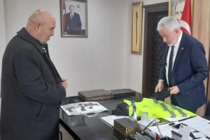 AFADER BAŞKAN BAŞDEĞİRMEN'İ MAKAMINDA ZİYARET ETTİ