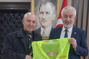 AFADER BAŞKAN BAŞDEĞİRMEN'İ MAKAMINDA ZİYARET ETTİ