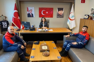 BAŞKAN BİLİR'DEN ELAZIĞ ŞEHİR HASTANESİNE ZİYARET