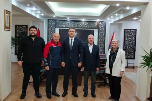 AFADER YÖNETİMİNDEN KOÇAK'A HOŞGELDİNİZ ZİYARETİ