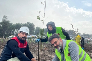 İZMİR ŞUBE BAŞKANLIĞI FİDAN DİKİMİ YAPTI