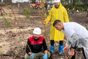 İZMİR ŞUBE BAŞKANLIĞI FİDAN DİKİMİ YAPTI