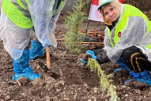 İZMİR ŞUBE BAŞKANLIĞI FİDAN DİKİMİ YAPTI