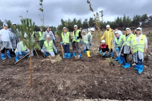 İZMİR ŞUBE BAŞKANLIĞI FİDAN DİKİMİ YAPTI