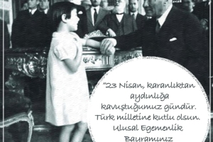 23.Nisan Ulusal Egemenlik Ve Çocuk Bayramı Tüm Yurtta Kutlanıyor