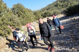 KOVADA AKBELEN ZİRVE BAYRAK DİKİM ETKİNLİĞİ