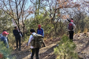 KOVADA AKBELEN ZİRVE BAYRAK DİKİM ETKİNLİĞİ