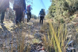 KOVADA AKBELEN ZİRVE BAYRAK DİKİM ETKİNLİĞİ