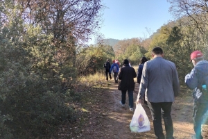 KOVADA AKBELEN ZİRVE BAYRAK DİKİM ETKİNLİĞİ