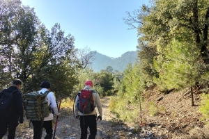 KOVADA AKBELEN ZİRVE BAYRAK DİKİM ETKİNLİĞİ