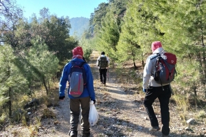 KOVADA AKBELEN ZİRVE BAYRAK DİKİM ETKİNLİĞİ