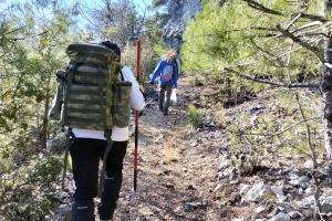 KOVADA AKBELEN ZİRVE BAYRAK DİKİM ETKİNLİĞİ