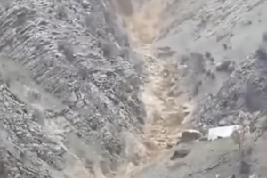 Taşdelen Köyünde Sel Afeti