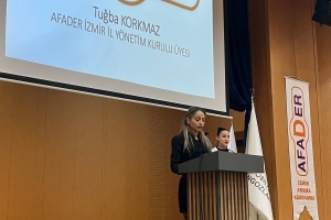 Afader İzmir İl kadın kollarından'dan Teşekkür Mesajı