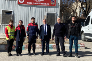 BÖLGE MÜDÜRÜ TAŞKALE ELAZIĞ ÇOCUK EĞİTİM EVİNDE