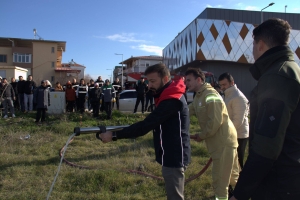 İzmir'de Orman ve Kırsal Alan Yangınlarına Müdahale Eğitimi