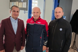 BAŞKAN'DAN TÜV ARAÇ MUAYENE İSTASYONUNA ZİYARET
