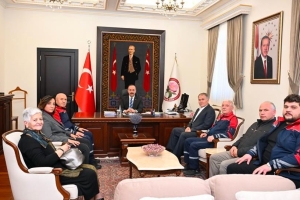 AFADER YÖNETİMİNDEN VALİ ERİN'E ZİYARET