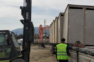 DEPREM BÖLGESİNE YENİ NESİL KOMPOST WC'LER TESLİM ETTİK