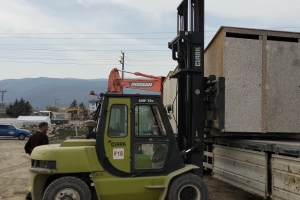 DEPREM BÖLGESİNE YENİ NESİL KOMPOST WC'LER TESLİM ETTİK