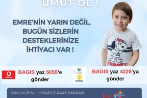 EMRE'Yİ ÖLÜMCÜL KAS HASTALIĞINDAN KURTARALIM