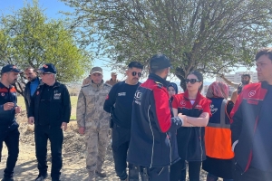 ELAZIĞ BÖLGE BAŞKANLIĞIMIZ ARAMA KURTARMA FAALİYETLERİNE KATILDI