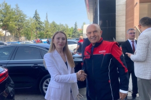 AFADER BAYRAMLAŞMA TÖRENİNE KATILDI