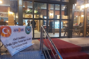 AFADER AKŞAM YEMEĞİNDE BULUŞTU