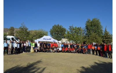 ŞIRNAK AFADER İL BAŞKANLIĞI AFAD GÖNÜLLÜLERİ ETKİNLİĞİNDE BULUŞTULAR