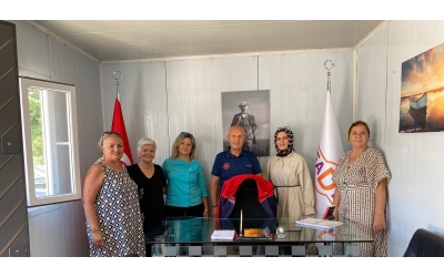 YALVAÇ İLÇE BAŞKANI ZİYARETTE BULUNDU