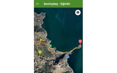SEVİNÇBEY OVASI EĞİRDİR ADA YÜRÜYÜŞ ETKİNLİĞİ