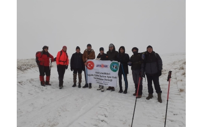 2022 yılının ilk Davraz Dağı Etkinliğimiz.
