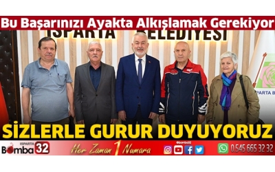 SİZİNLE GURUR DUYUYORUZ