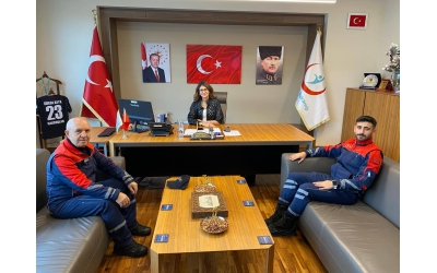 BAŞKAN BİLİR'DEN ELAZIĞ ŞEHİR HASTANESİNE ZİYARET