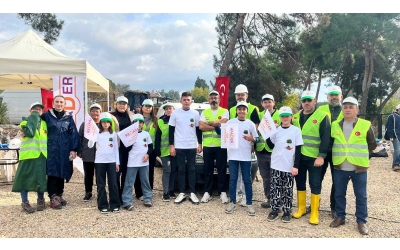 İZMİR ŞUBE BAŞKANLIĞI FİDAN DİKİMİ YAPTI