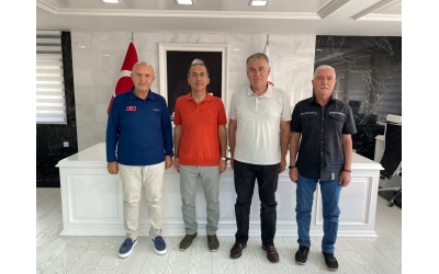 AFADER GENEL MERKEZİ SDÜ REKTÖRÜ MEHMET SALTAN'ı Ziyaret etti.