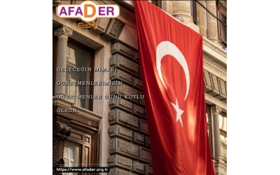 ÖĞRETMENLER GÜNÜ KUTLU OLSUN