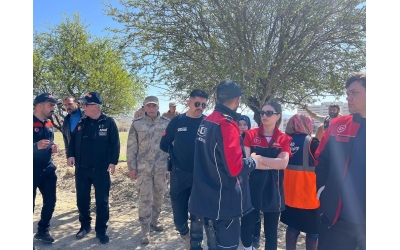 ELAZIĞ BÖLGE BAŞKANLIĞIMIZ ARAMA KURTARMA FAALİYETLERİNE KATILDI