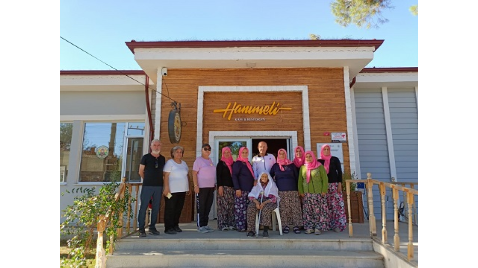 KADINLARIMIZIN HANIMELİ KOOPERATİF'LERİNE HAYIRLI OLSUN ZİYARETİMİZ