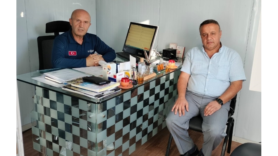 MUHTAR İBRAHİM ÇİL'DEN AFADER'E ZİYARET