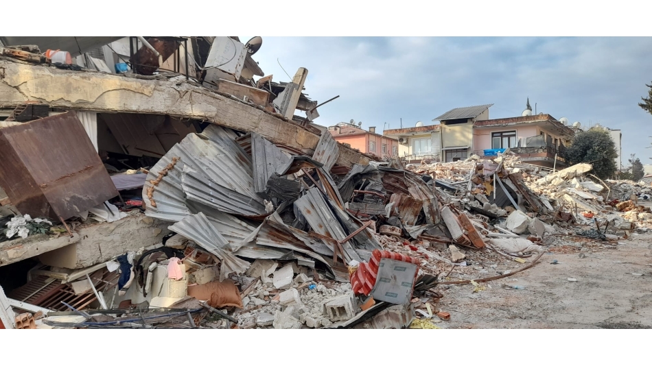 DEPREM BÖLGESİ GAZİANTEP NURDAĞI'NDAYIZ