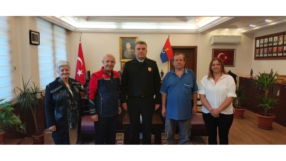 AFADER'DEN ŞİMŞEK'E HOŞGELDİNİZ ZİYARETİ