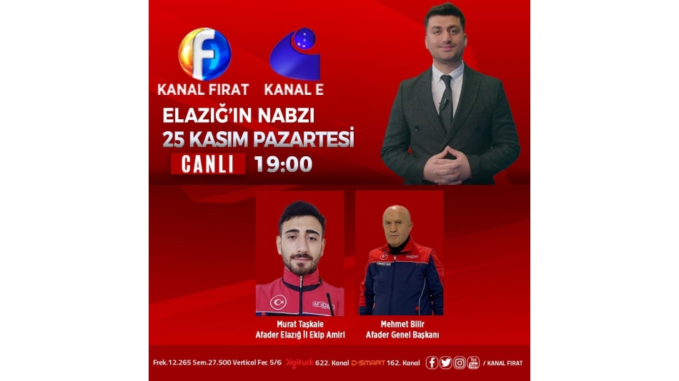 GENEL BAŞKAN FIRAT TV'DE CANLI YAYIN KONUĞU