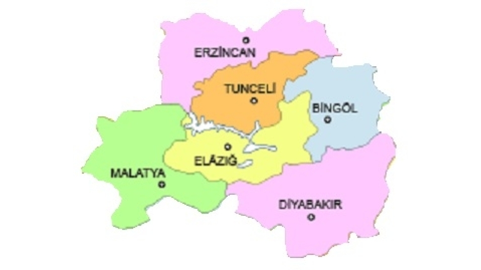 23 ELAZIĞ - DİYARBAKIR - TUNCELİ - BİNGÖL - MALATYA - ERZİNCAN